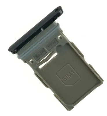 Produktbild von Samsung Galaxy S22 SM-S901B Sim Karten Halter Tray Fach, Schwarz