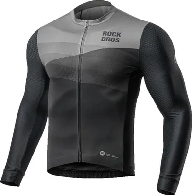 Immagine prodotto di Maglia da ciclismo Rockbros 15120009004 manica lunga primavera/estate XL - nero