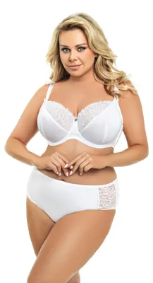 Immagine prodotto di Gorsenia Lingerie Reggiseno con ferretti morbidi da donna Victoria K378 Bianco