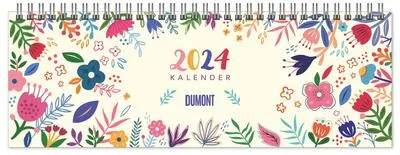 Produktbild von Blumenwiese Tischquerkalender 2024