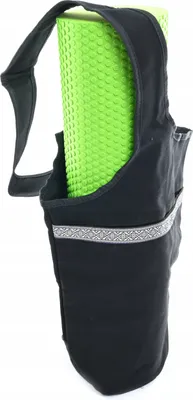 Produktbild von Yogatasche 85cm - Geräumige Tragetasche für Yogamatten mit Reißverschlussfach - Sporttasche