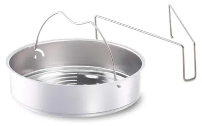 Immagine prodotto di Fissler Schnellkochtopf-Zubehör Einsatz ungelocht (inkl. Dreibein) 26 cm 610-700-00-820/0 4009209307336