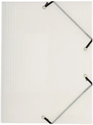 Produktbild von Exacompta 10x Sammelmappe +3 Klappen Gummizug PP 500µ A3 sortiert 59700E