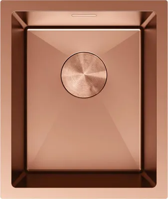 Produktbild von Mexen Trixo Edelstahlspüle 1-Becken 370 x 440 mm, Kupfer - 6412371000-65