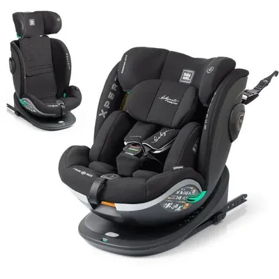 Produktbild von Kindersitz – BABYAUTO – XPERTA – Gruppe 0/1/2/3 – 40/150 cm – I-Size – Drehbar – Verstellbar – Mit Verkleinerungseinsatz – Anthrazit