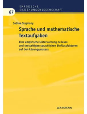 Zdjęcie produktu dla Sprache und mathematische Textaufgaben