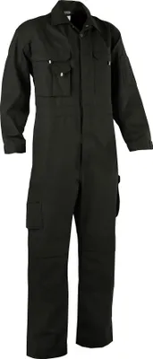 Image de DASSY® Nimes BW combinaison avec poches genouillères NOIR Taille M Longueur : STANDARD