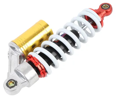 Obrázok produktu pre 280 mm (11 palcov) nastaviteľný tlmič nárazov pre motocykle s vysokou nosnosťou, s oceľovou pružinou, pre terénne vozidlá, štvorkolky, motokrosové motorky, motokáry a skútre