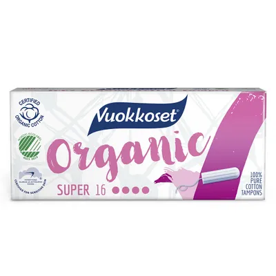 Produktbild von Vuokkoset - Tampons - Organisch Katoen - Super