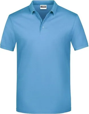 Produktbild von Promo Polo Man Klassisches Poloshirt sky-blue, Gr. S
