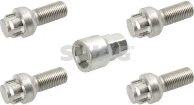 Zdjęcie produktu dla Zabezpieczenia kół SWAG SW17, SW19, o długości 54 mm, przeznaczone do:
* VW Golf VII hatchback (5G1, BQ1, BE1, BE2)
* VW Golf IV hatchback (1J1)
* VW Golf VI (5K1)
* VW Golf V hatchback