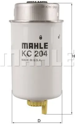 Produktbild von Mahle Kraftstofffilter für Ford Transit