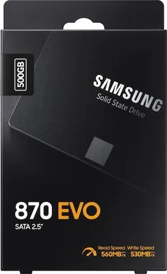 Produktbild von Samsung Ssd 870 Evo 500Gb Sata Iii 560/530 Mb/S Höchstleistung