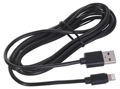 Zdjęcie produktu dla Gembird CC-USB2-AMLM-2M, 2 m, Lightning, USB A, Czarny, Prosty, Prosty