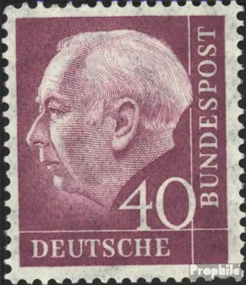 Produktbild von Briefmarken BRD (BR.Deutschland) 1954 Mi 188x postfrisch Bundespräsident Heuss (I)