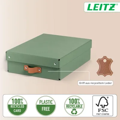 Obrázek produktu pro Leitz 61480050, Zelená, Karton, 8 l, 270 mm, 370 mm, 100 mm