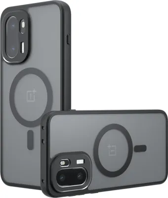 Produktbild von OnePlus 15R Hülle - Coverup Mattes Transparentes Back Cover mit Kameraschutz - MagSafe Compatible - Schwarz