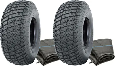 Produktbild von 2er Set - 15x6.00-6 4pr Wanda P332 Grasreifen TL & 15x6.00-6 TR13 Schlauch
