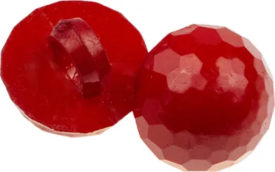 Obrázok produktu pre Gombík – priemer 11 mm – červený