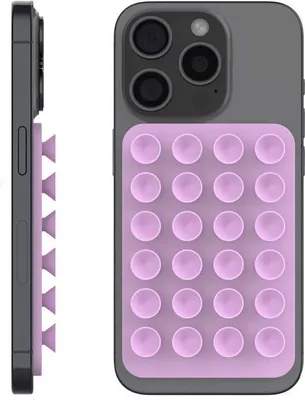 Produktbild von Telefonhalter mit Saugnapf FIXED MagMate MagSafe, Rosa
