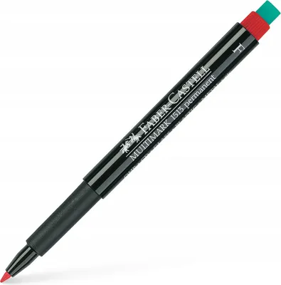 Produktbild von Faber-Castell Multimark, Rot, Schwarz, Rot, Fein, 1 Stück(e)