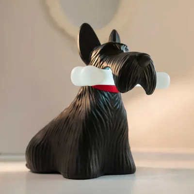 Produktbild von Qeeboo Scottie LED Akku Bodenleuchte Hund