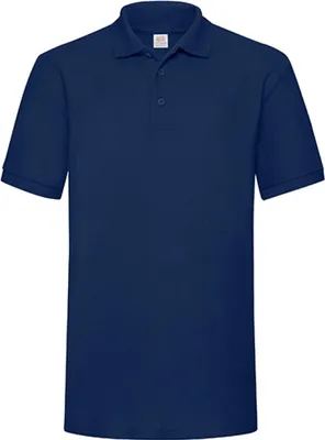 Image de Fruit of the Loom 63-204-0 | 65/35 Heavy piqué polo shirt men - Colour : Navy - Size : XXL