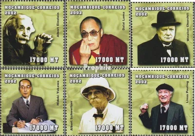 Produktbild von Briefmarken Mosambik 2002 Mi 2408-2413 (kompl.Ausg.) postfrisch Nobelpreisträger