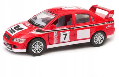 Produktbild von Kinsmart Mitsubishi Lancer Evolution VII Modellauto 1:32