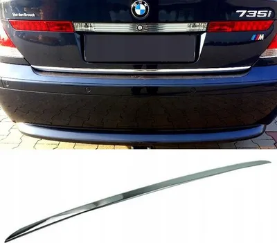 Image de Bmw 7 E65 E66 E67 Chrome Baguette Chromée Pour Le Capot Moteur