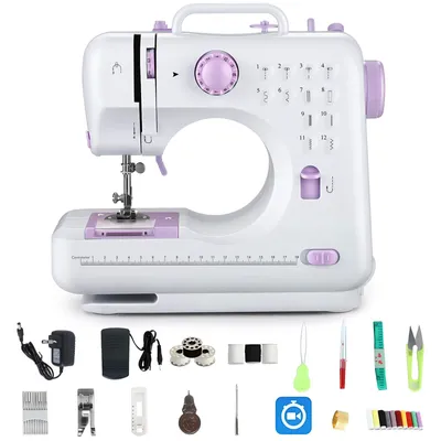 Produktbild von HDeye MINI PORTABLE STICKMASCHINE 12 STiche ZUBEHÖR + Werbegeschenke