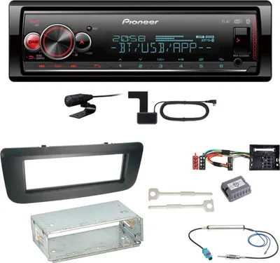 Produktbild von Pioneer MVH-S520DAB Bluetooth Digitalradio Einbauset für Skoda Fabia 2 Roomster