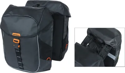 Immagine prodotto di BASIL borsa doppia "Miles" volume: 34 l, dimensioni (L incl. MIK Adap
