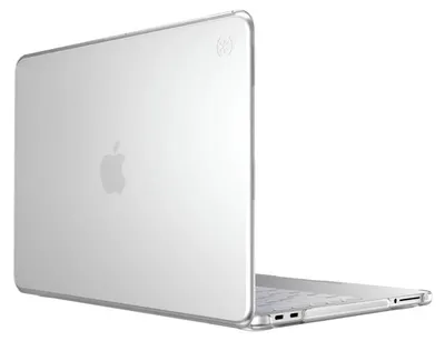 Image de Étui Speck SmartShell pour MacBook Neo, coque transparente et résistante