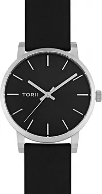 Produktbild von Herrenuhr TORII S41BL.BS in klassischem Schwarz.