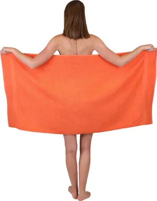 Produktbild von Betz Premium Duschtuch 70×140 cm – 100% Baumwolle 470 g/m², saugstark & weich, ®  Farbe blutorange