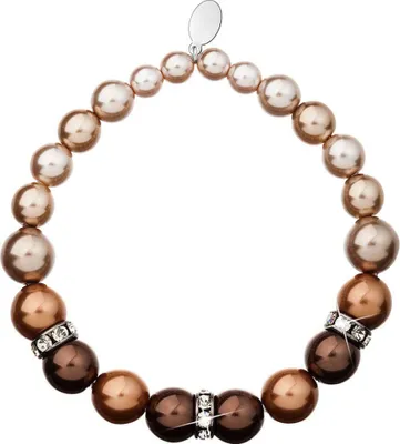 Image de Bracelet en perles 33016.3 marron