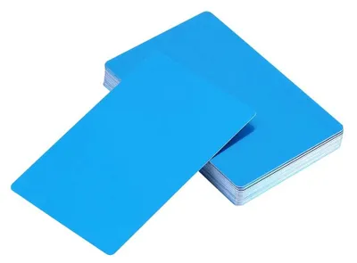 Produktbild von Metallene Visitenkarten, 50 Stück, für individuelle Geschäftskontakte
