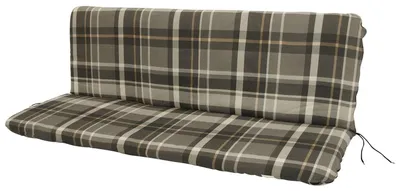 Produktbild von Bankauflage 138 x 7 x 88 cm Baumwolle Grau