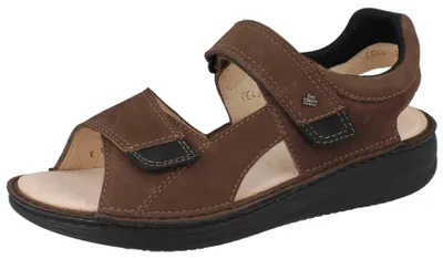 Produktbild von FINN COMFORT Mellow Skiathos Herren Sandale braun Nubukleder - Größe: 39
