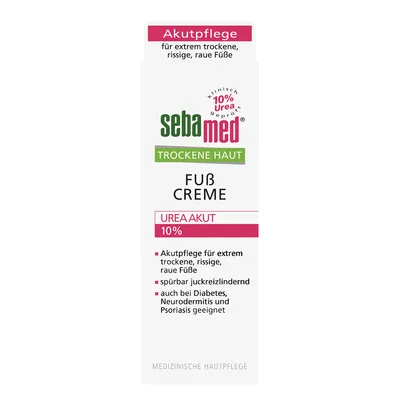 Image de Sebamed Crème Pieds Urée Aiguë pour peau rugueuse et sèche 100ml