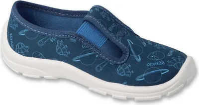 Produktbild von Jungen Hausschuhe Befado 975X190 975Y190 Blau SPACE Kosmos
