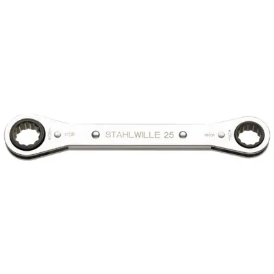 Produktbild von STAHLWILLE Doppelringratschenschlüssel SW 13/16 x 15/16 " L.235mm