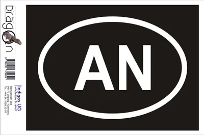 Produktbild von Aufkleber / Autoaufkleber - JDM / Die cut / Auto / OEM - Niederlande AN - 160x110mm gold - Heckscheibe / Heckscheibenaufkleber