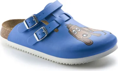 Produktbild von Birkenstock Birkenstock Clog Kay Superlauf, Birko-Flor, Dog Blue, schmal, Größe 41 582536-41
