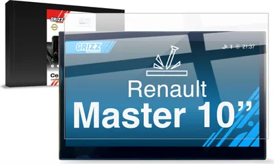 Immagine prodotto di Pellicola protettiva in Vetroceramica per display auto Renault Master 10" (2025-2026), Grizz Protector
