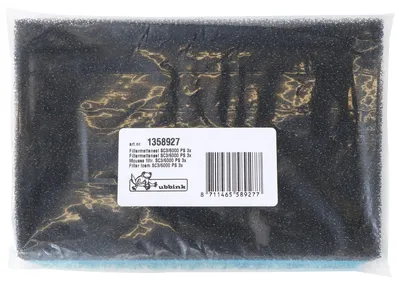 Produktbild von Ubbink Filtermatten-Set für SmartClear® 3000/6000 PlusSet Schwarz