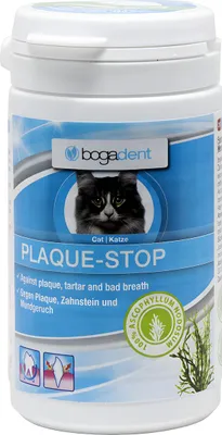 Produktbild von bogar bogadent Plaque-Stop für Katzen 70 g