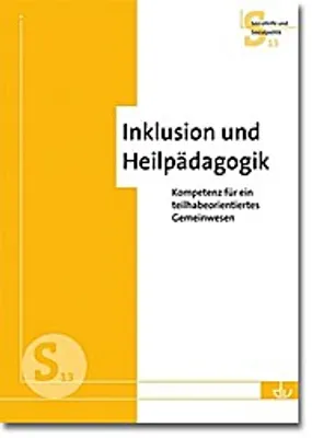 Produktbild von Inklusion und Heilpädagogik