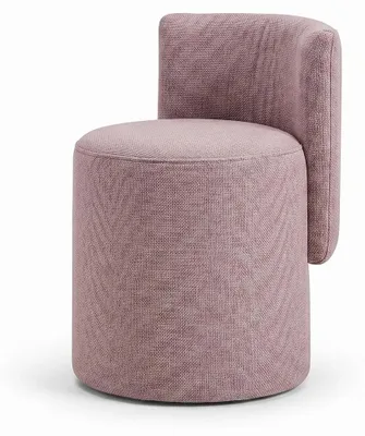 Image de Pouf moderne beige, élégant, avec espace de rangement